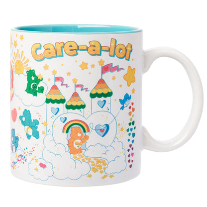 Silver Buffalo Care Bears Willkommen im Care-A-Lot Zauberland Keramikbecher, 20 Unzen