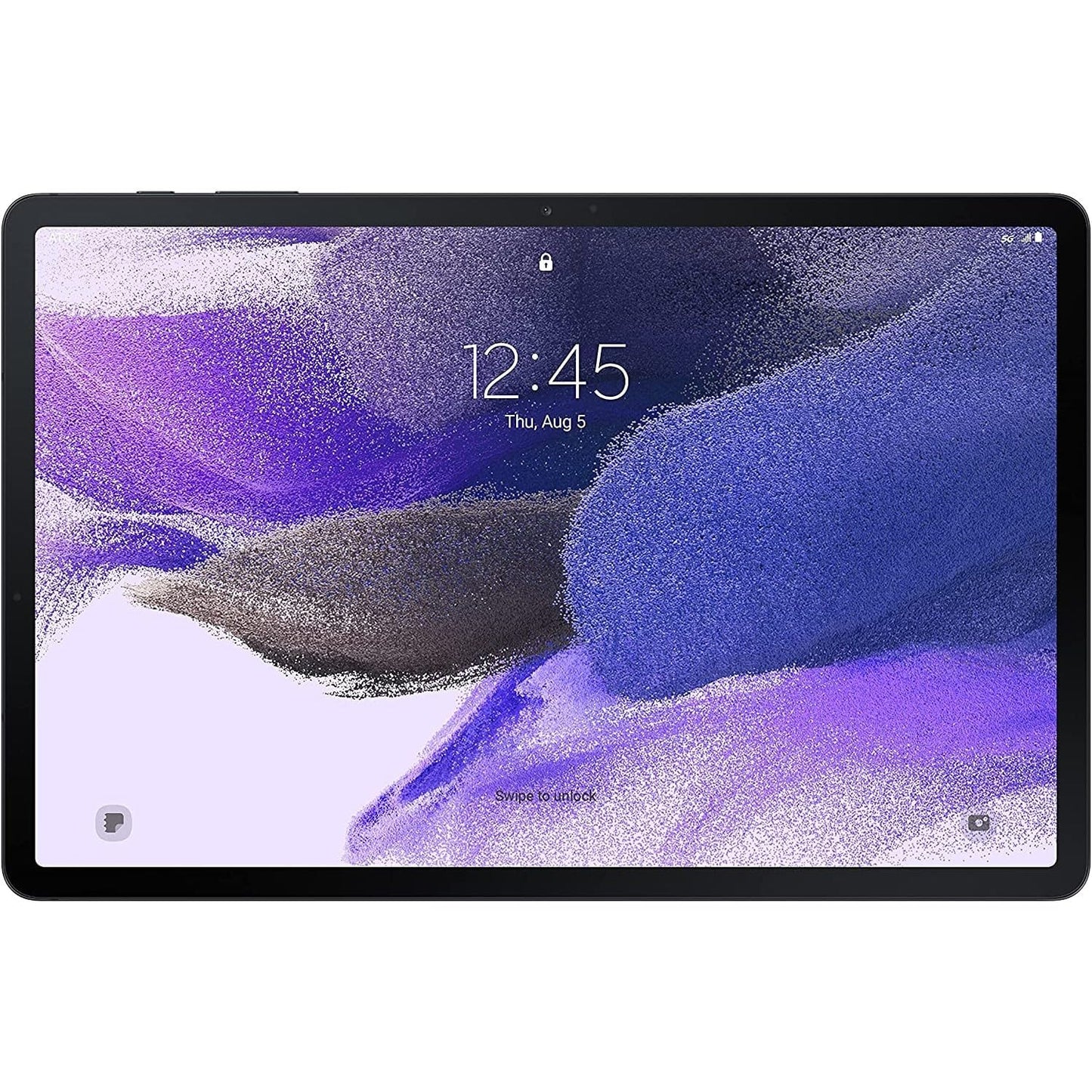 Samsung Galaxy Tab S7 FE 2021 Android-Tablet, 12,4"-Bildschirm, LTE/WLAN (T-Mobile), 64 GB, inklusive S Pen, langlebiger Akku, starke Leistung, Mystic Black - SM-T738UZKAXAU (Generalüberholt)