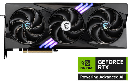 MSI RTX 5070 12G Gaming Trio OC Grafikkarte (12 GB GDDR7, 192-Bit, Extreme Performance: 2625 MHz, DisplayPort x3 2.1a, HDMI 2.1b, NVIDIA Blackwell Architektur)