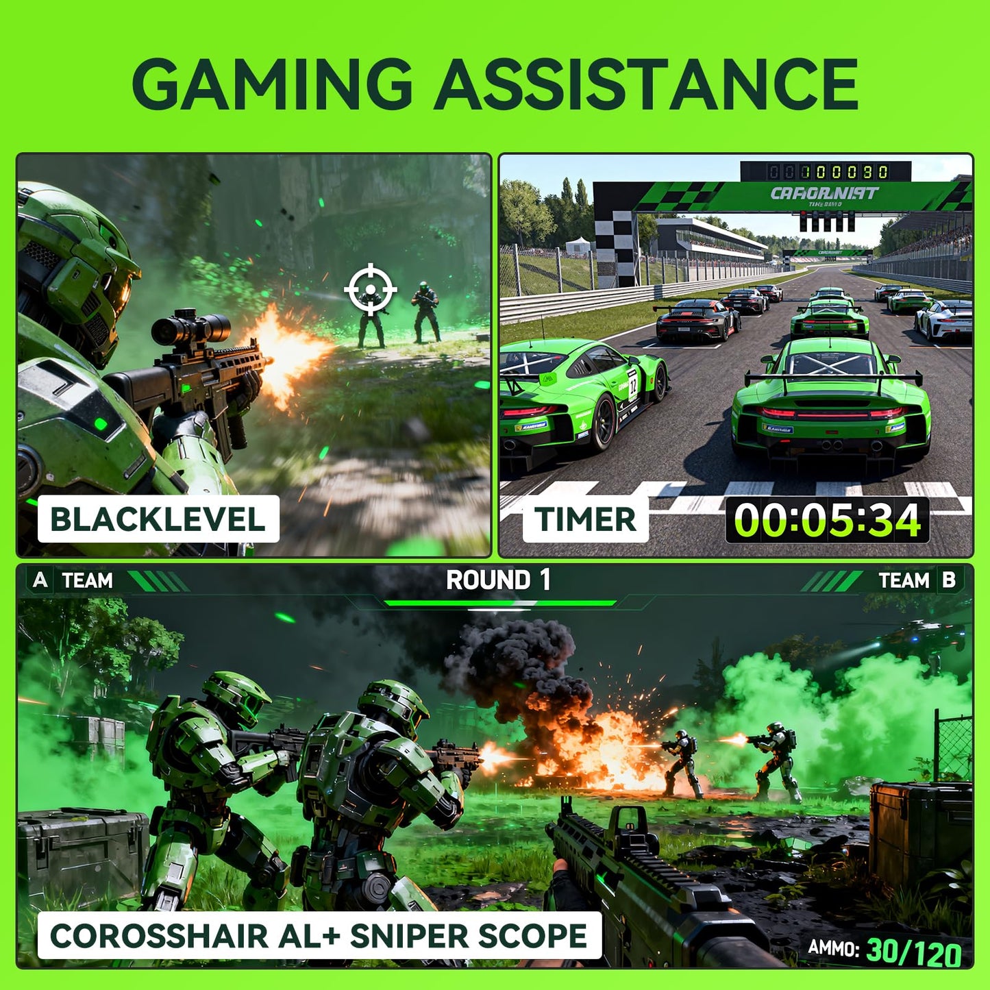 Raywego 27-Zoll-Curved-Gaming-Monitor, 180 Hz, Full HD 1080p, 1800R, FreeSync &amp; Eye-Care, Kontrastverhältnis 4000:1, unterstützt VESA, DP und HDMI für Gaming, Homeoffice