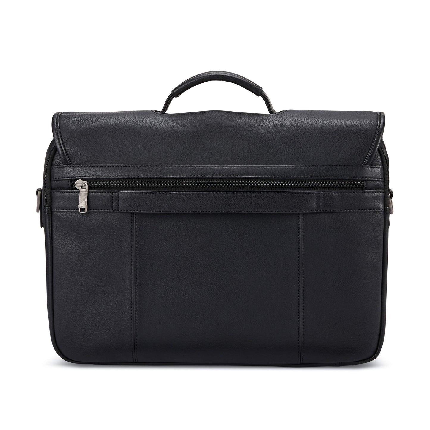 Samsonite Classic Leder-Überwurftasche, Schwarz, Einheitsgröße
