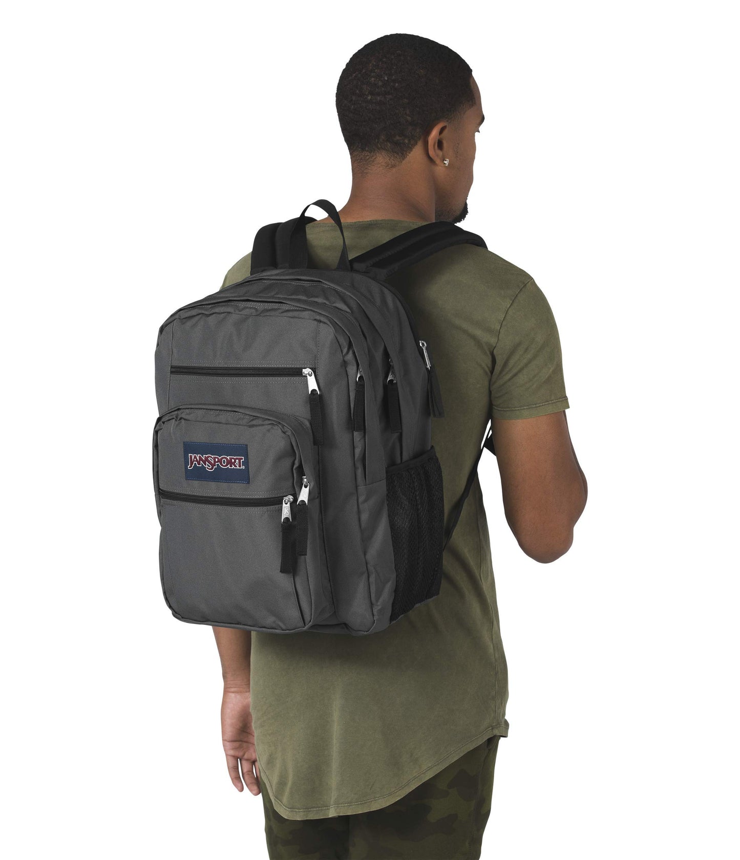 JanSport Laptop Backpack - Computer Bag with 2 Compartments, Ergonomic Shoulder Straps, 15” Laptop Sleeve, Haul Handle - Book Rucksack - Strawberry Shower