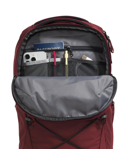 The North Face Jester Everyday Laptop-Rucksack – PFAS-frei, Sumac/TNF Schwarz, Einheitsgröße