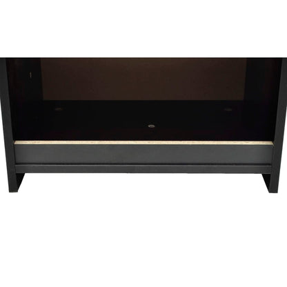 vidaXL Tables de chevet 2 pcs avec 1 tiroir Noir