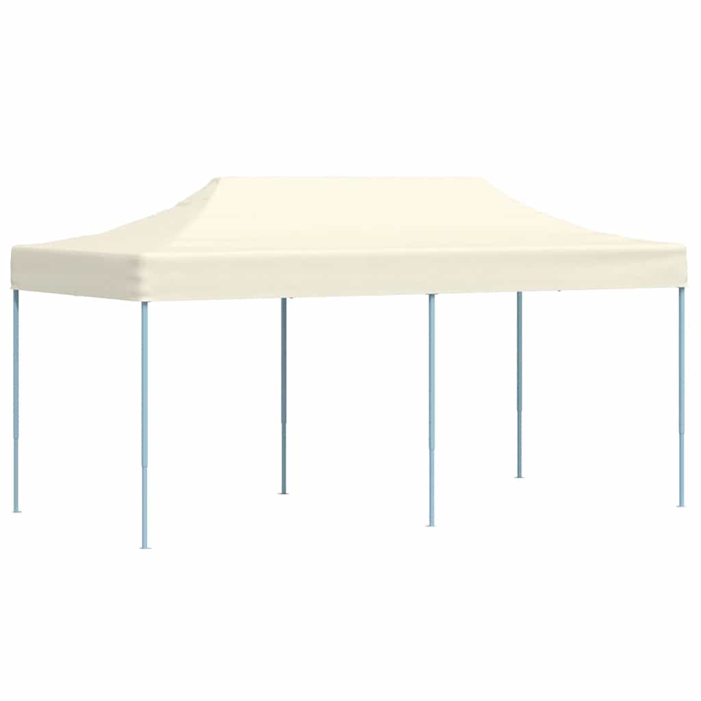 Faltzelt Pop-Up 3x6 m Cremeweiß
