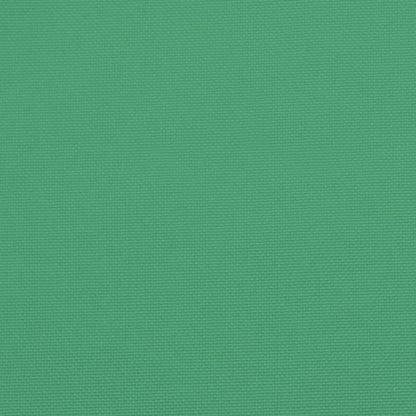 Coussins de chaise de jardin vidaXL pour fauteuil à dossier haut 4 pcs Vert 120x50x3cm Tissu