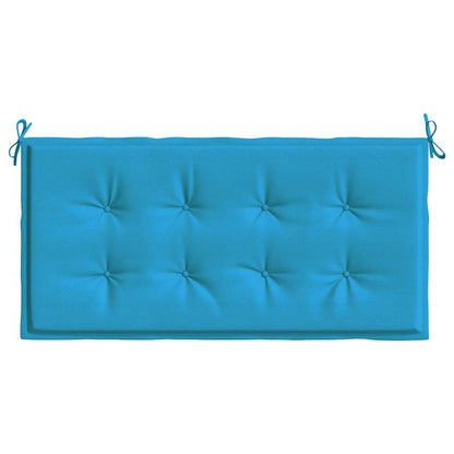 vidaXL Coussin de banc de jardin bleu 100x50x3 cm tissu Oxford