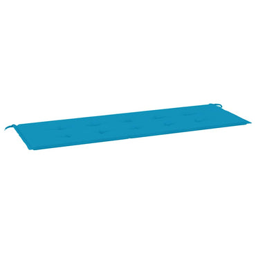 vidaXL Gartenbank-Auflage Blau 150x50x3 cm Oxford-Gewebe