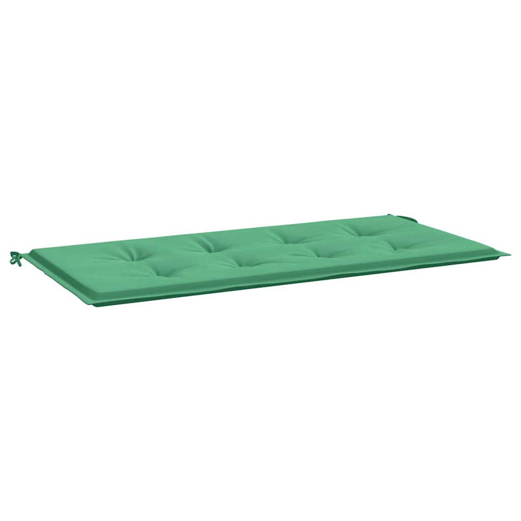 vidaXL Coussin de banc de jardin vert 100x50x3 cm en tissu Oxford