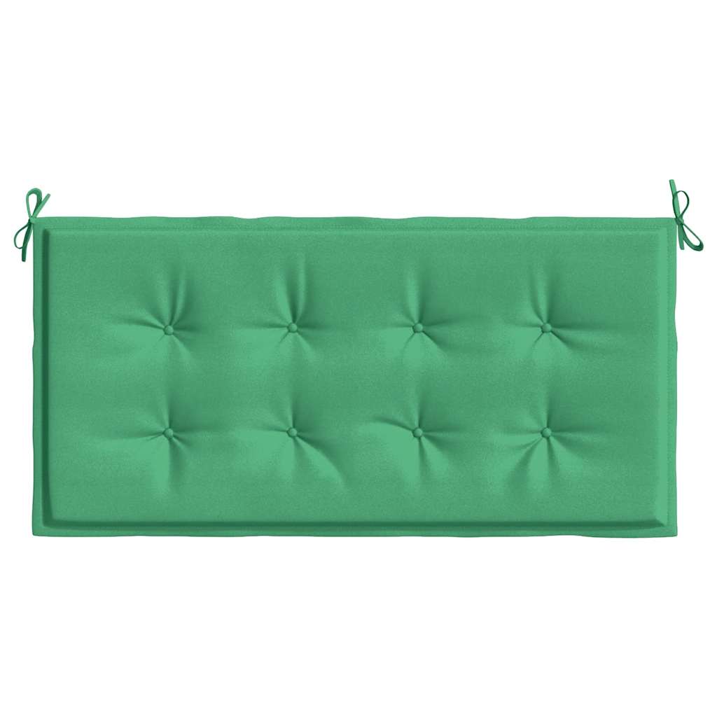 vidaXL Coussin de banc de jardin vert 100x50x3 cm en tissu Oxford