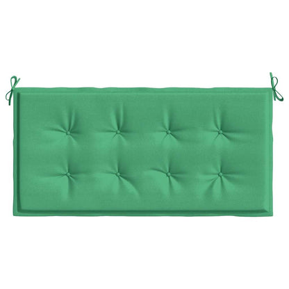 vidaXL Coussin de banc de jardin vert 100x50x3 cm en tissu Oxford