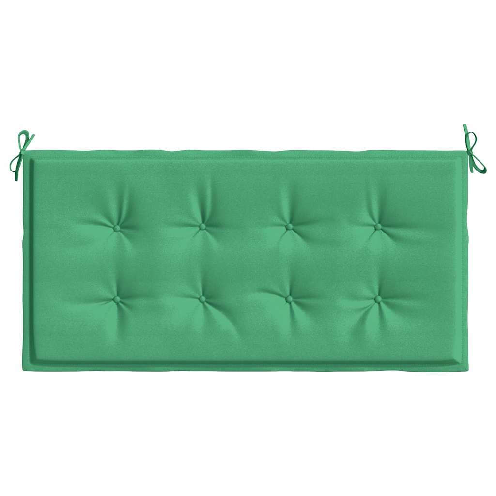 vidaXL Coussin de banc de jardin vert 120x50x4 cm Tissu Oxford
