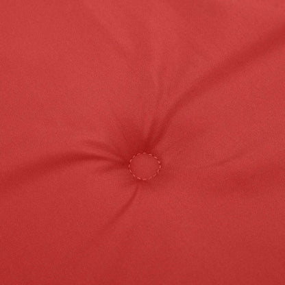 vidaXL Coussin de banc de jardin rouge 120x50x4 cm Tissu Oxford