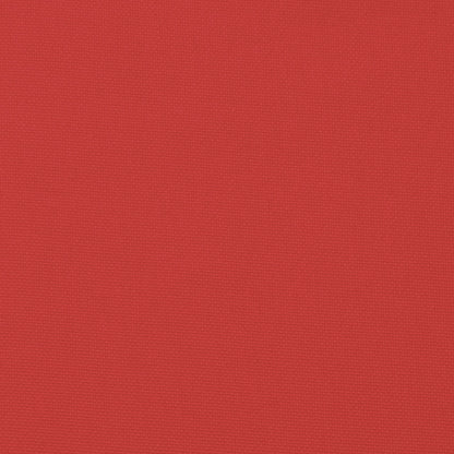 vidaXL Coussin de banc de jardin rouge 120x50x4 cm Tissu Oxford