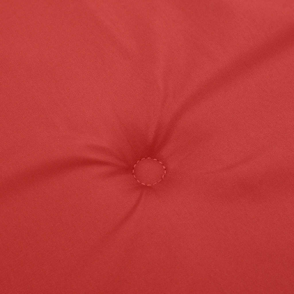 vidaXL Coussin de banc de jardin rouge 180x50x3 cm tissu Oxford