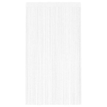 vidaXL Fadenvorhang 2 Stk.100 x 250 cm Weiß
