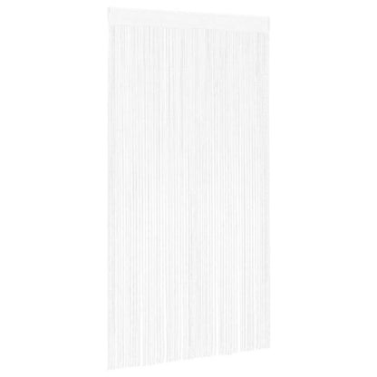 vidaXL Fadenvorhänge 2 Stk. 140 x 250 cm Weiß