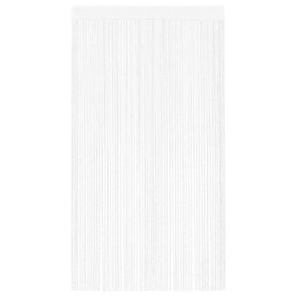 vidaXL Fadenvorhänge 2 Stk. 140 x 250 cm Weiß