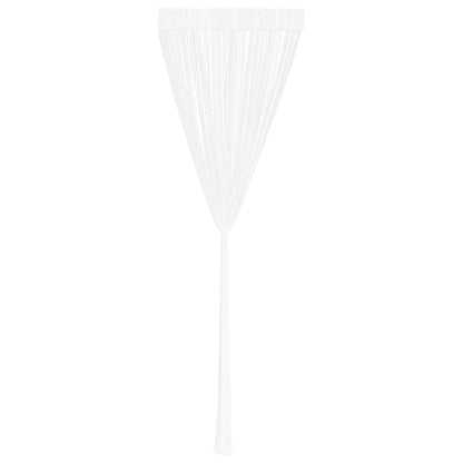 vidaXL Fadenvorhänge 2 Stk. 140 x 250 cm Weiß