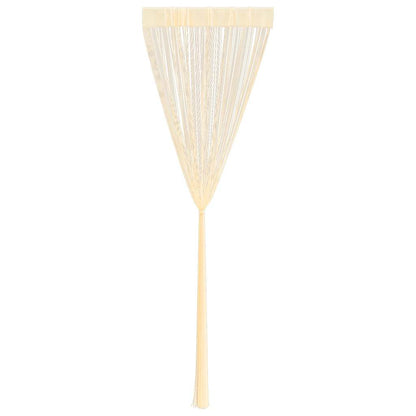vidaXL Rideaux à fils 2 pcs 140 x 250 cm Crème