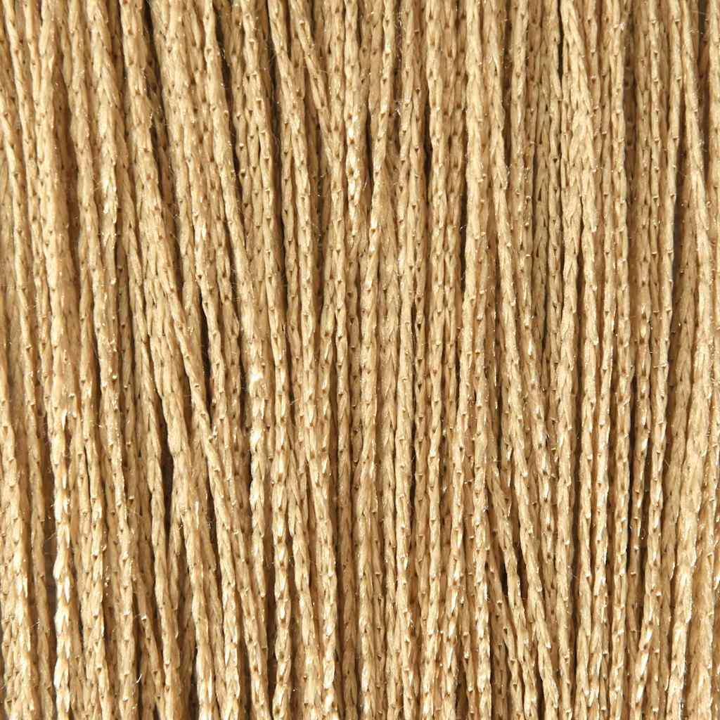 vidaXL Fadenvorhänge 2 Stk. 140 x 250 cm Beige