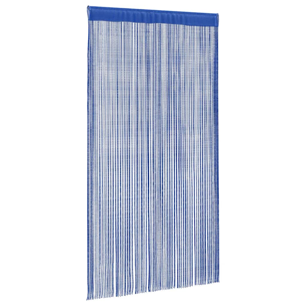 vidaXL Fadenvorhänge 2 Stk. 100 x 250 cm Blau