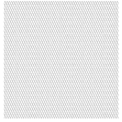 vidaXL Grille de treillis métallique déployé en acier inoxydable 50 x 50 cm 20 x 10 x 2 mm