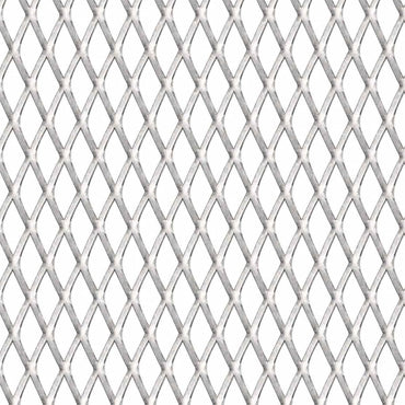 vidaXL Grille de treillis métallique déployé en acier inoxydable 50 x 50 cm 20 x 10 x 2 mm