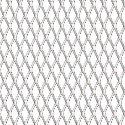 vidaXL Grille de treillis métallique déployé en acier inoxydable 50 x 50 cm 20 x 10 x 2 mm