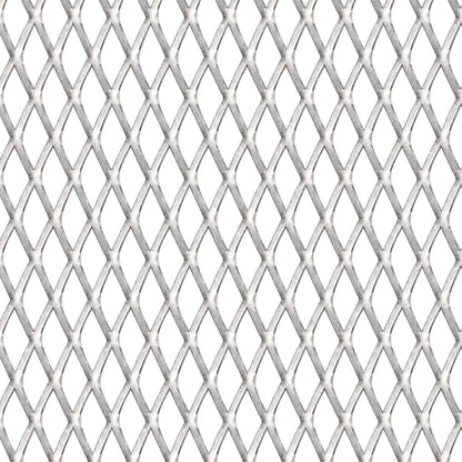 vidaXL Tapis de grille en métal déployé en acier inoxydable 100x85 cm 20x10x2 mm