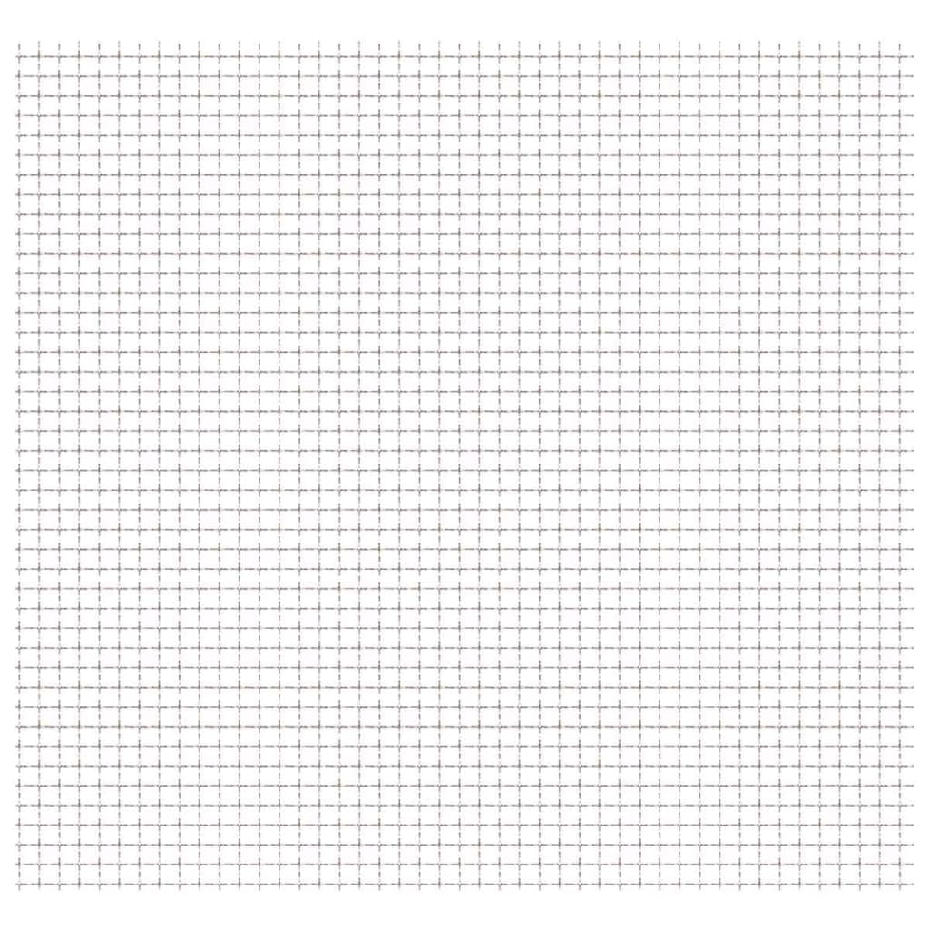 vidaXL Grillage ondulé Acier inoxydable 100x85 cm 11x11x2 mm