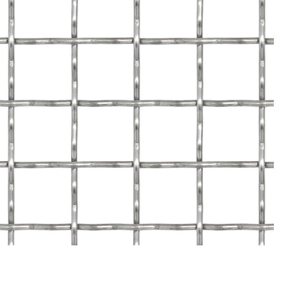 vidaXL Grillage ondulé Acier inoxydable 100x85 cm 11x11x2 mm