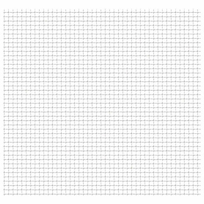 vidaXL Treillis soudé en acier inoxydable 50×50 cm 21×21×2,5 mm