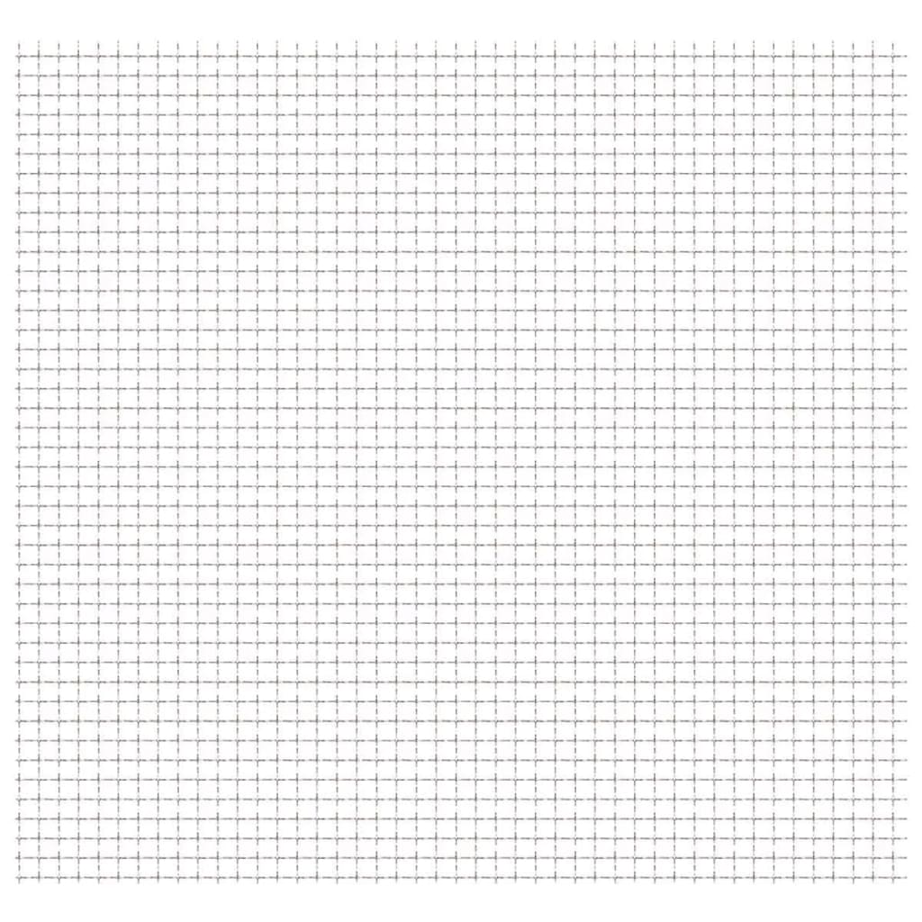 vidaXL Grillage ondulé en acier inoxydable 50×50 cm 31×31×3 mm