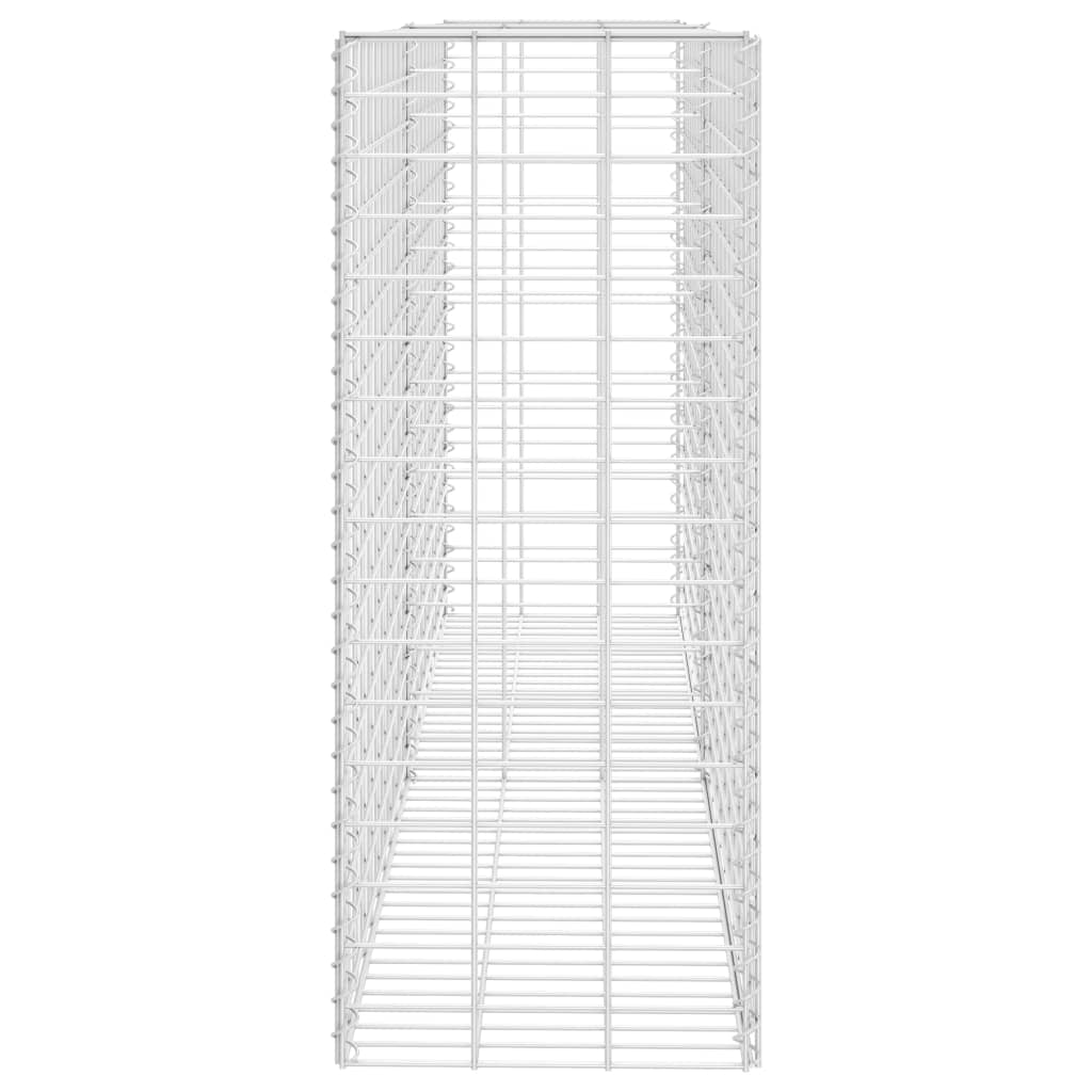 vidaXL Gabion Acier galvanisé 85x30x200 cm