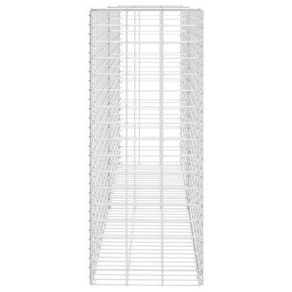 vidaXL Gabion Acier galvanisé 85x30x200 cm
