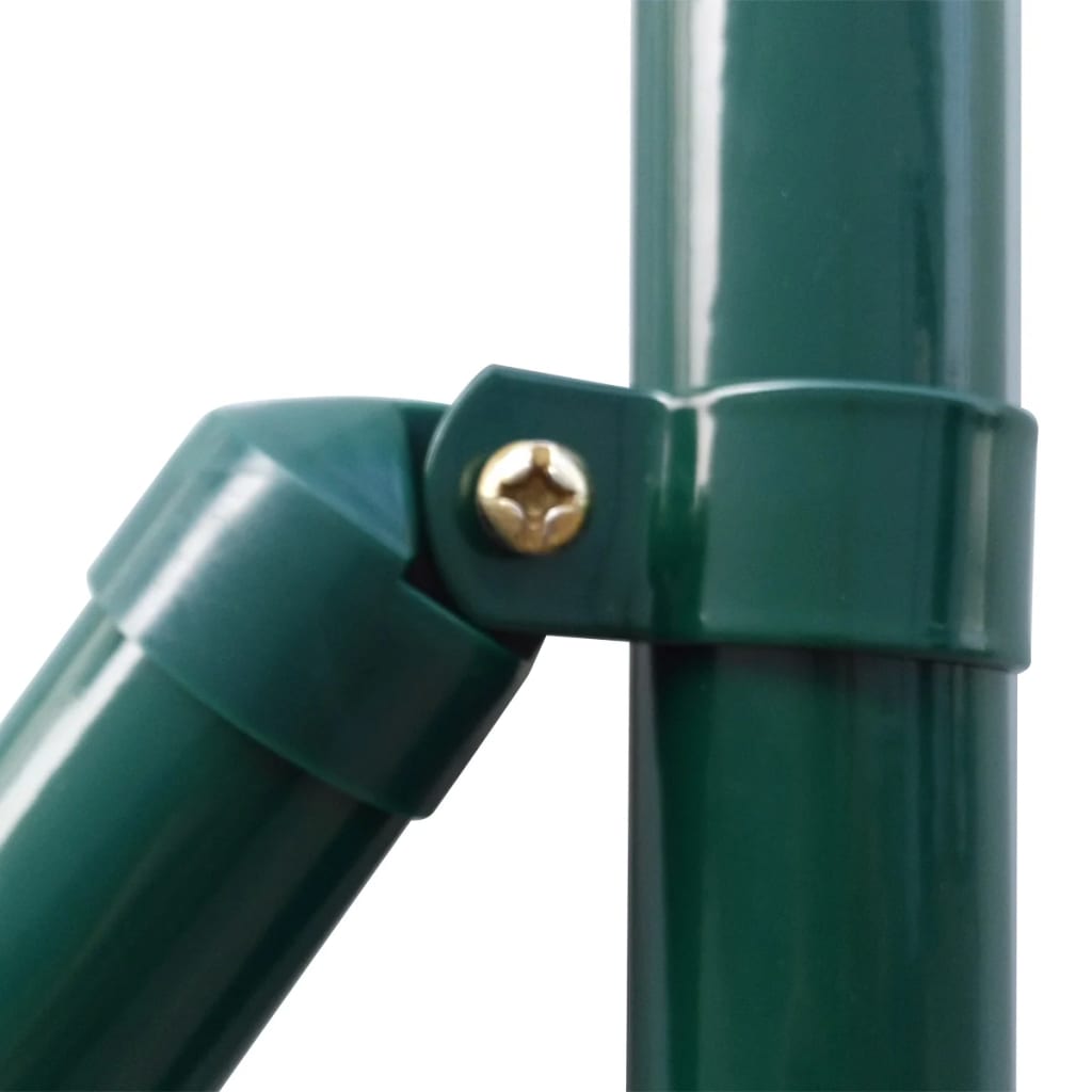vidaXL Grillage Euro en acier 25 x 1,2 m vert