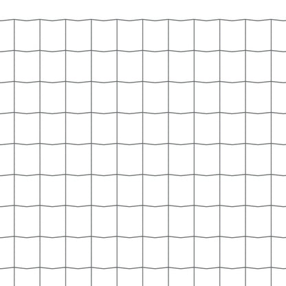 vidaXL Eurozaun Stahl 10 x 1,2 m Grau