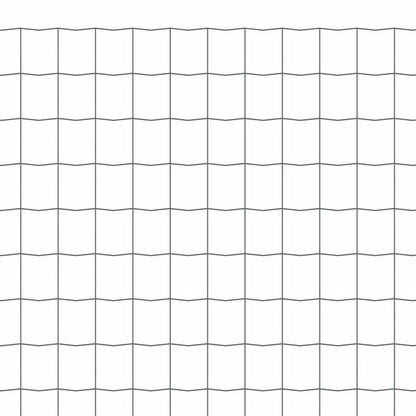 vidaXL Clôture européenne en acier 25 x 1 m Gris