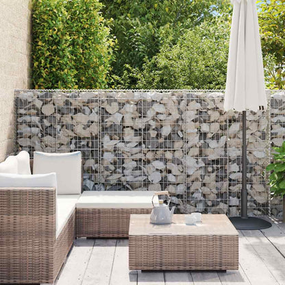 vidaXL Jardinière surélevée de gabions Acier 300 x 30 x 100 cm