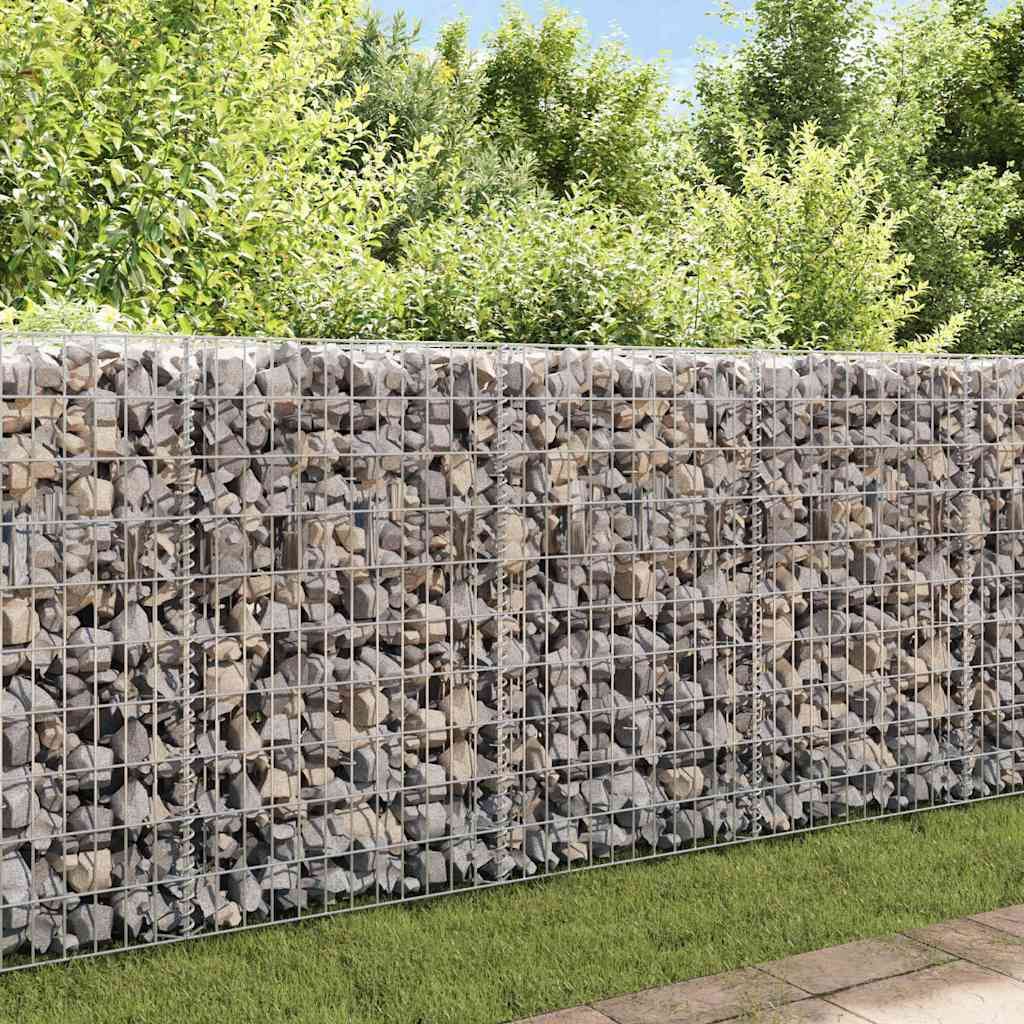 vidaXL Gabionen jardinière, potager surélevé en acier 120×30×100 cm