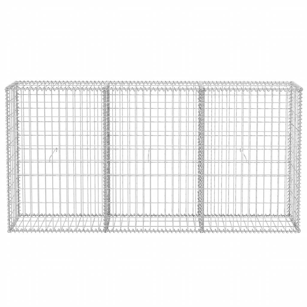vidaXL Panier de gabions acier 200×30×100 cm