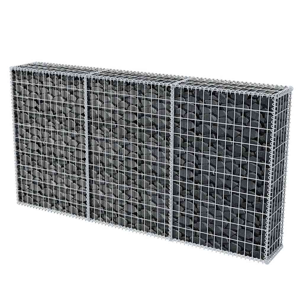 vidaXL Panier de gabions acier 200×30×100 cm