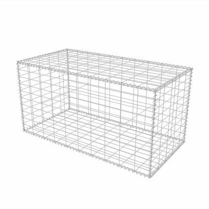 vidaXL Panier de gabion en acier 100×50×50 cm