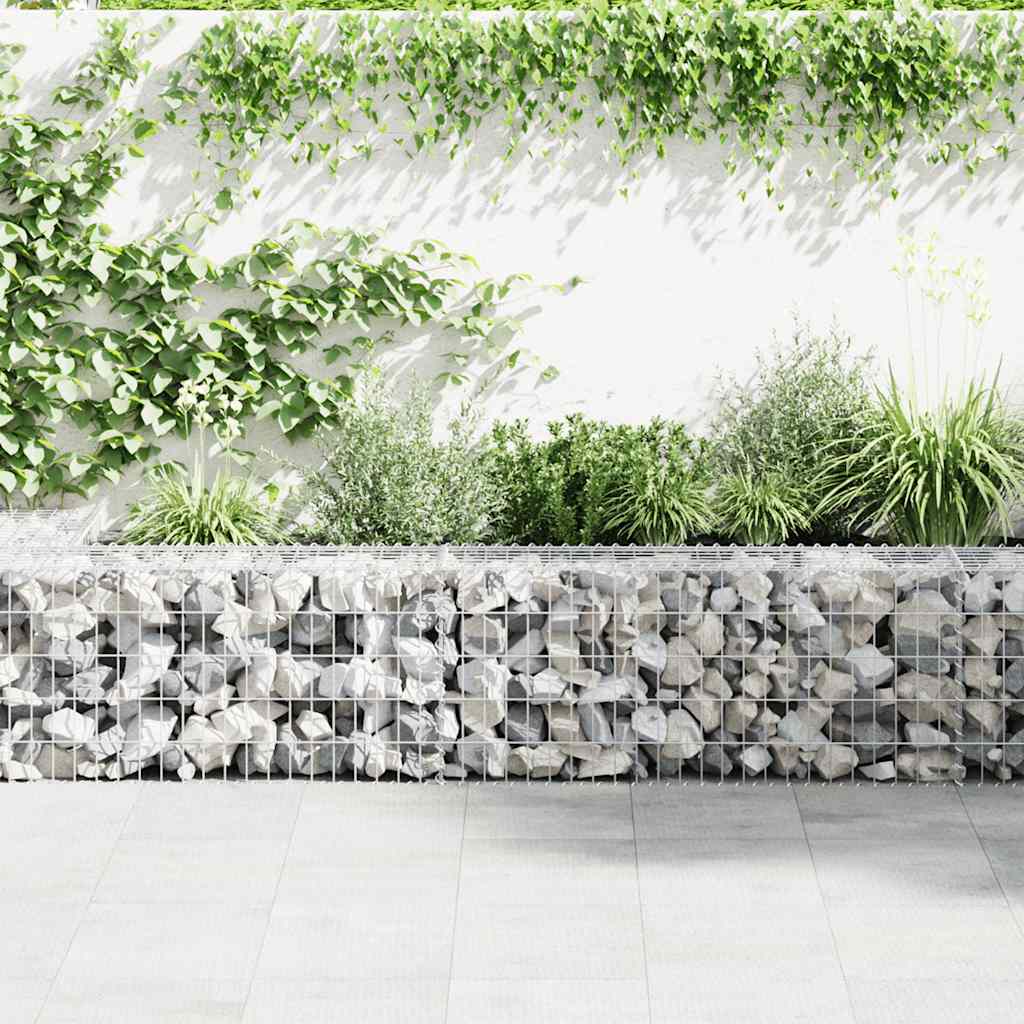 vidaXL Panier de gabion en acier 100×50×50 cm