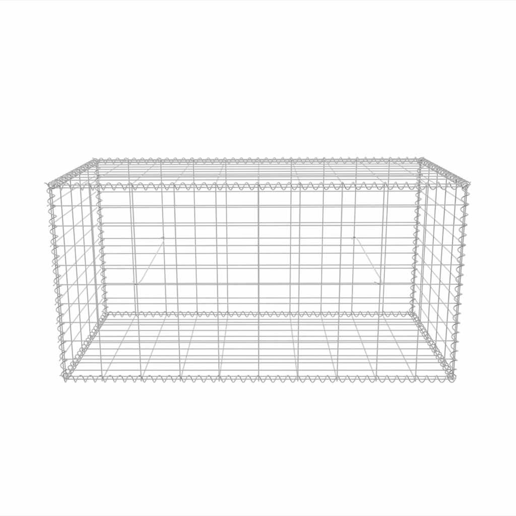 vidaXL Panier de gabion en acier 100×50×50 cm