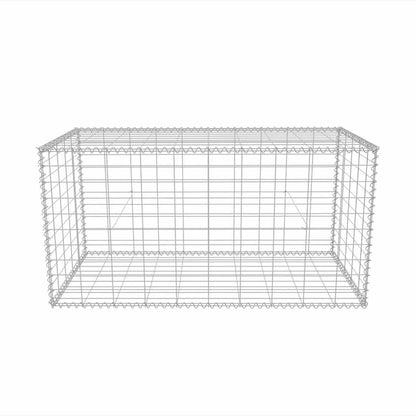 vidaXL Panier de gabion en acier 100×50×50 cm
