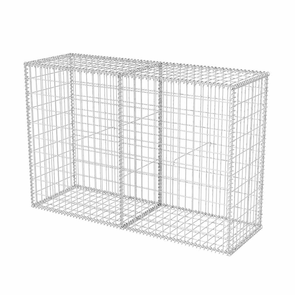 vidaXL Panier de gabion en acier 150 x 50 x 100 cm