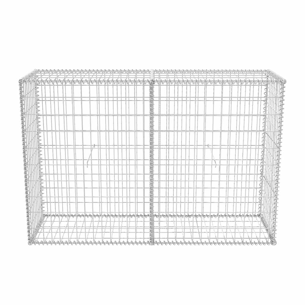 vidaXL Panier de gabion en acier 150 x 50 x 100 cm