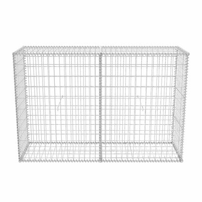 vidaXL Panier de gabion en acier 150 x 50 x 100 cm